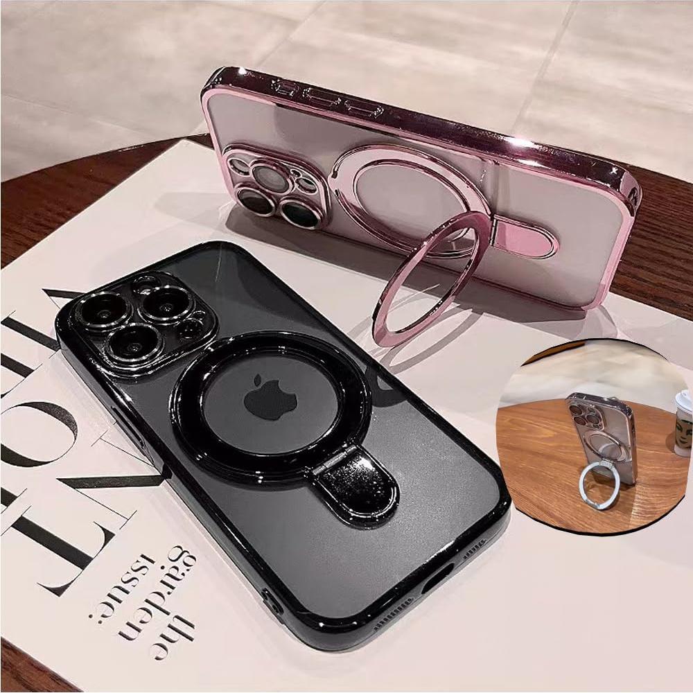 Funda Magnética QSIETSPY para iPhone 15 Pro Max - Protección Completa