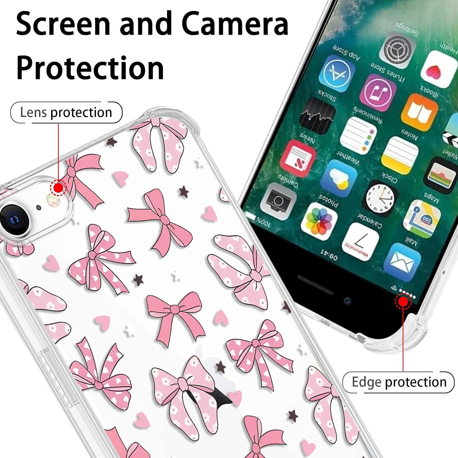 Funda de Teléfono Kawaii MQS para iPhone SE 2022/2020/8/7