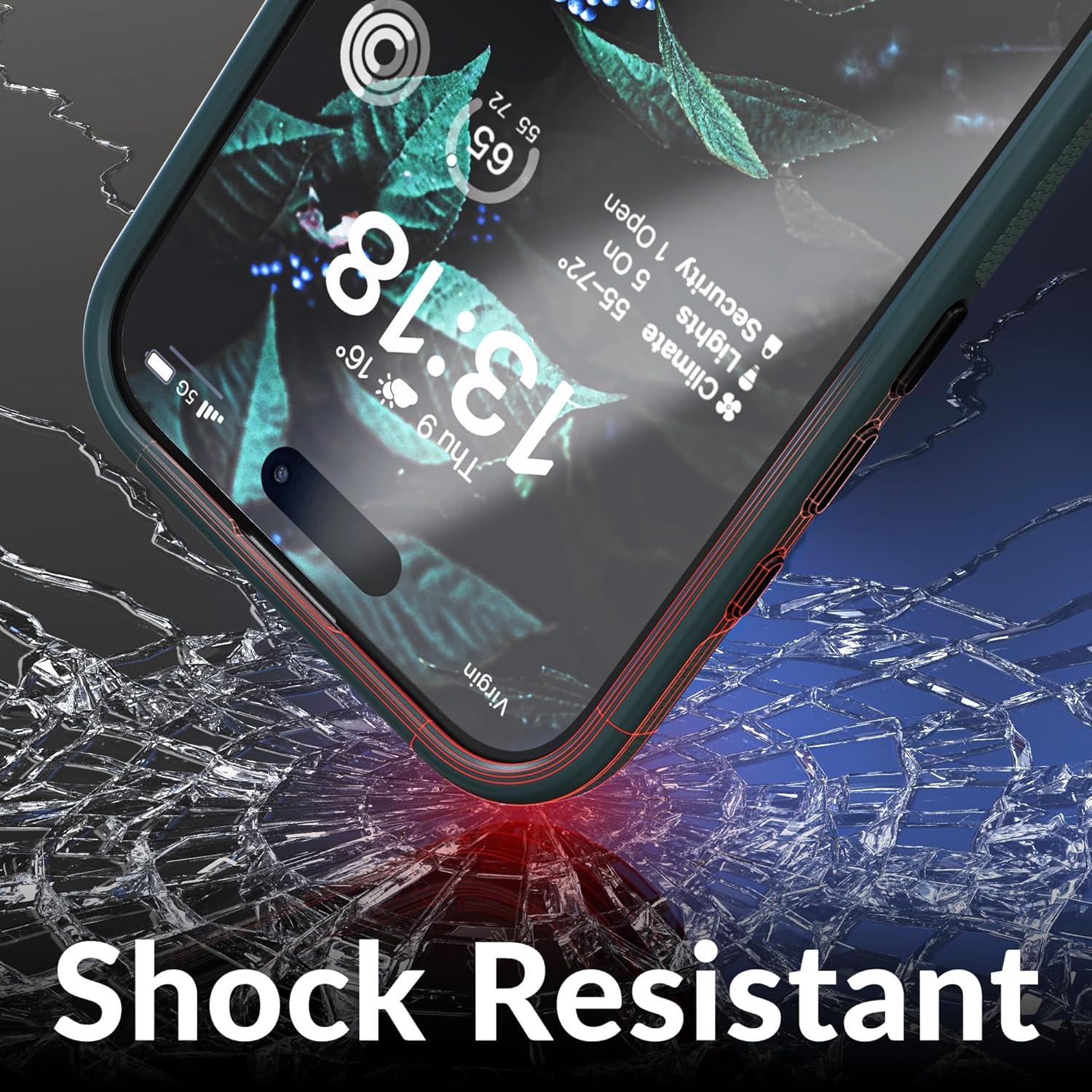 Funda Crave Dual Guard para iPhone Air - Verde Bosque