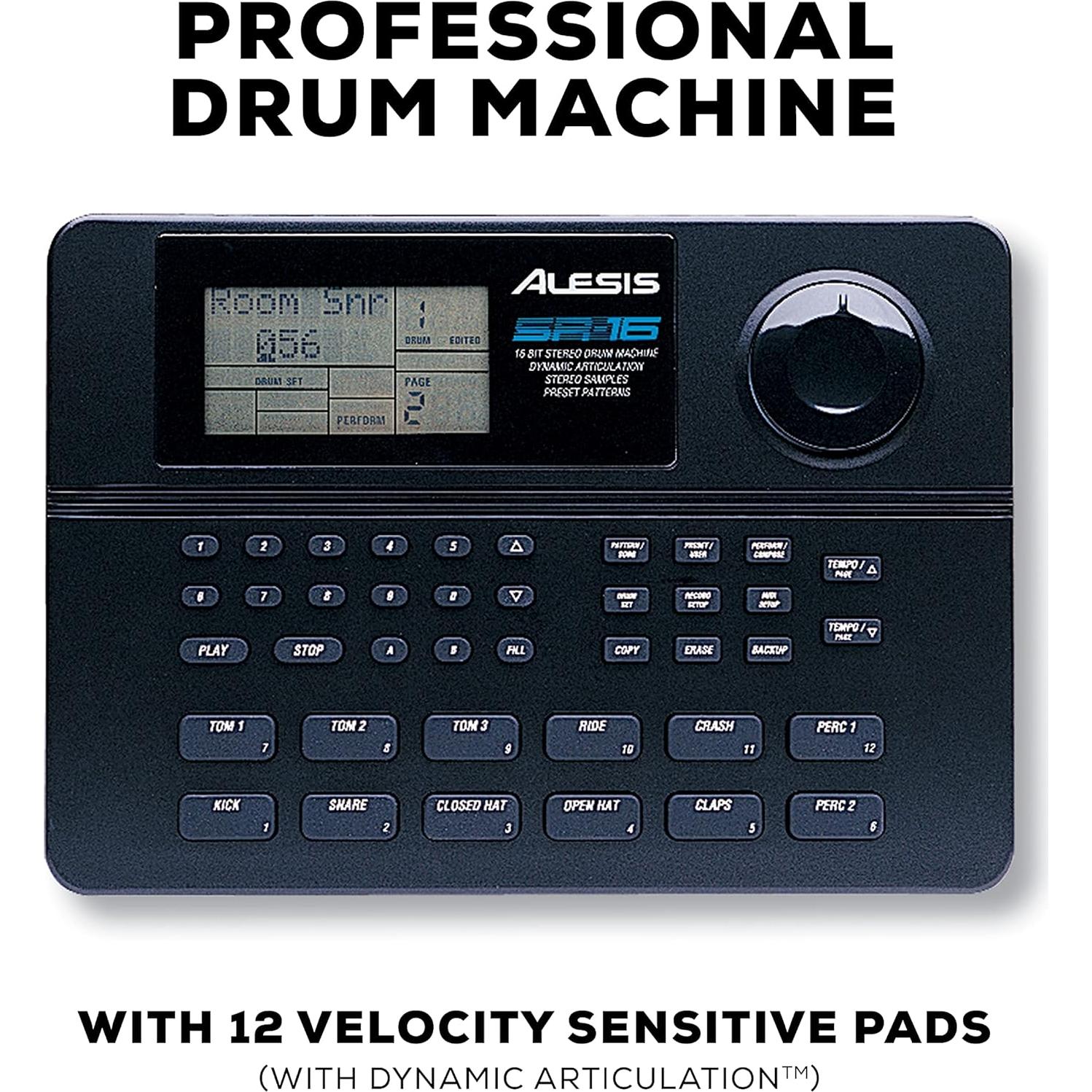 Alesis SR-16 - Máquina de Ritmos Profesional con 233 Sonidos