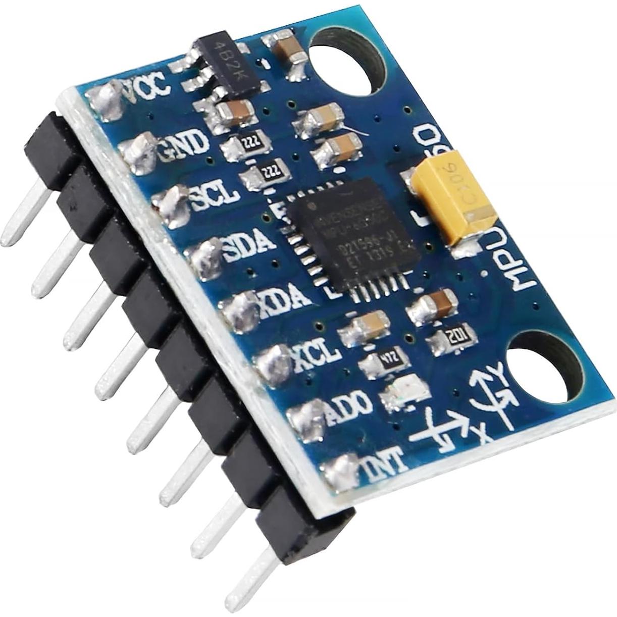 5 Módulos GY-521 MPU-6050 Acelerómetro Giroscopio 3 Ejes