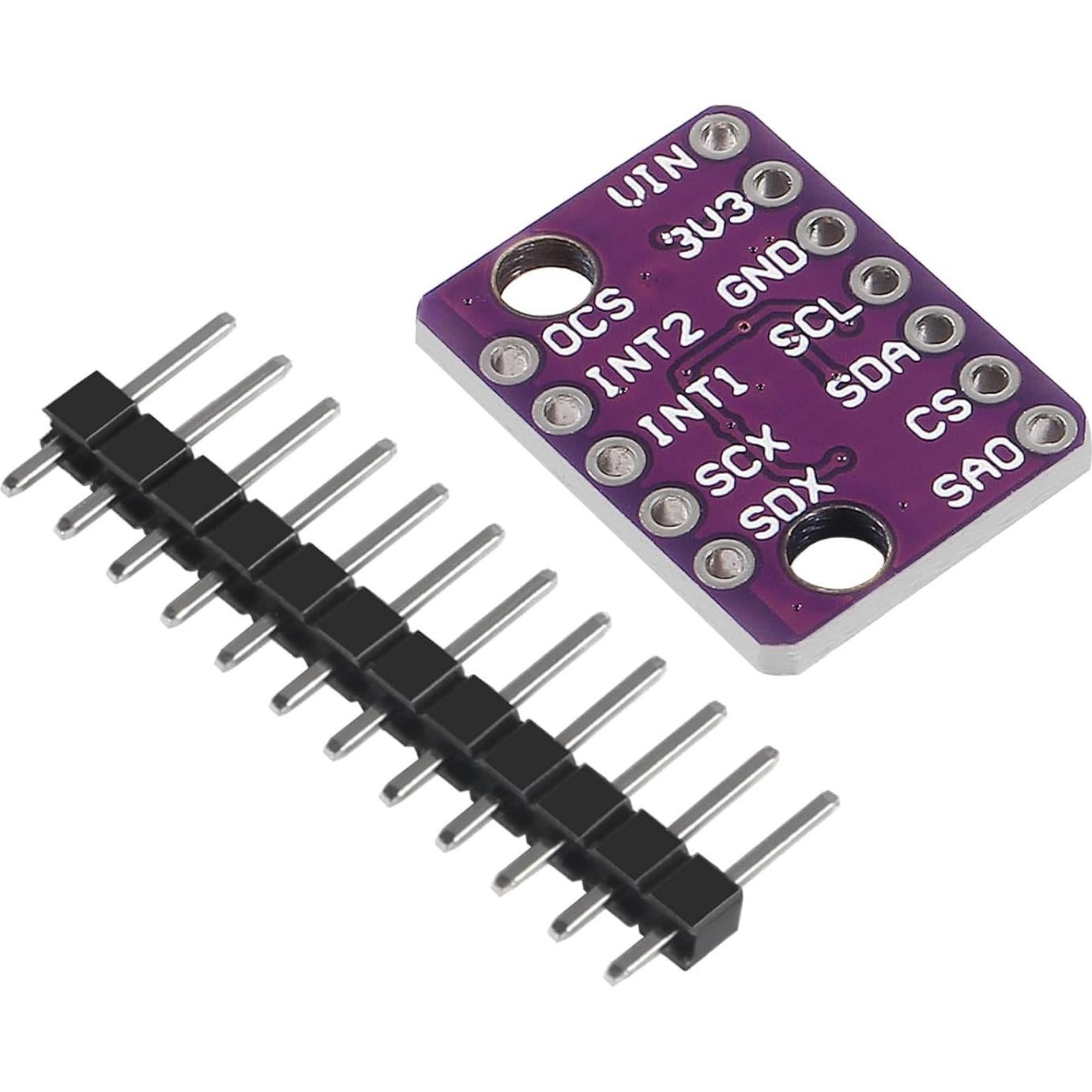 Módulo Sensor GY-BMI160 6DOF 4PCS Acelerómetro Giroscopio