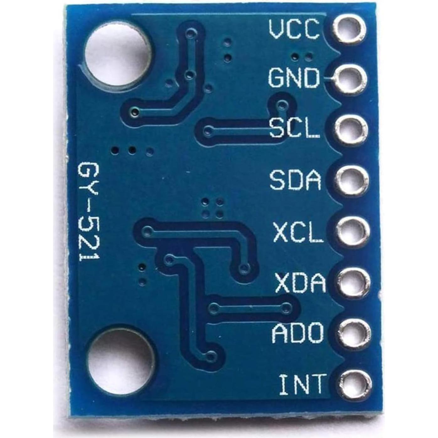 Módulo Sensor GY-521 KEAcvise MPU6050 6 Ejes I2C 16 bits