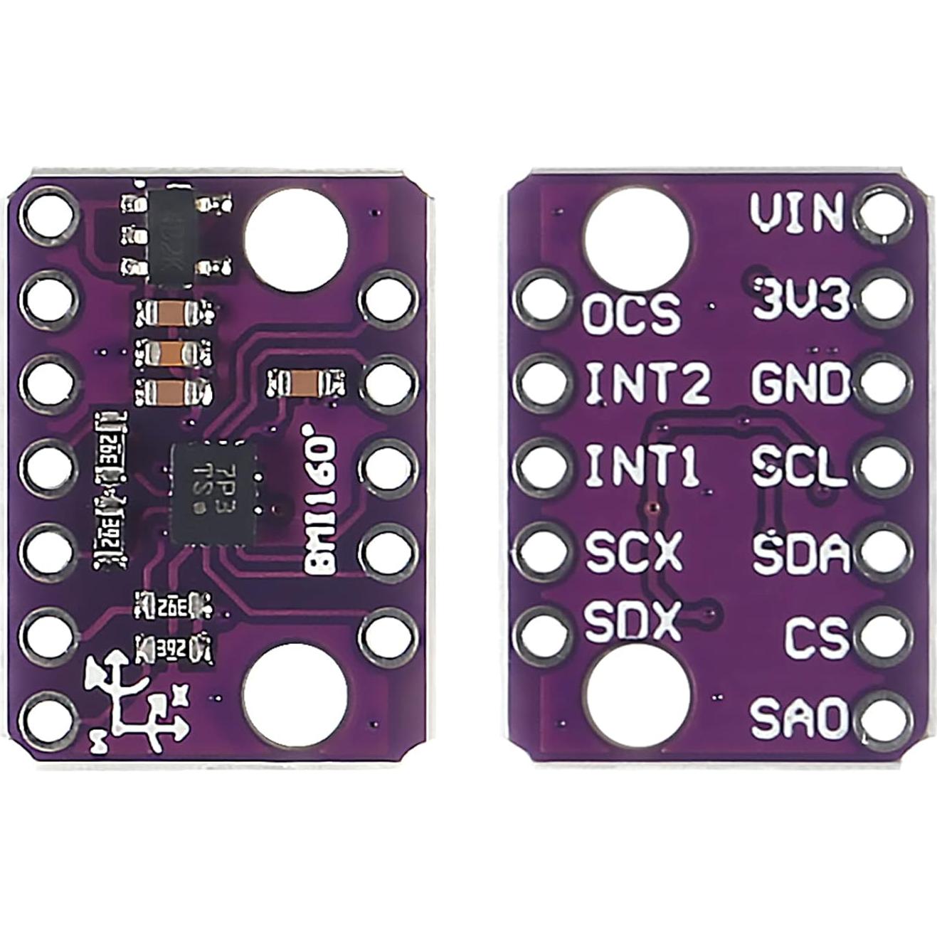 Módulo Sensor Acelerómetro Giroscopio Alinan GY-BMI160 3 Ejes