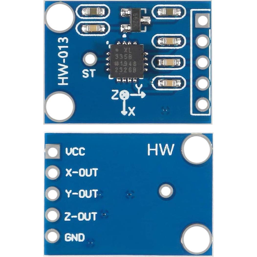 Módulo Acelerómetro ADXL335 3 Ejes GY-61 2 Piezas 5V
