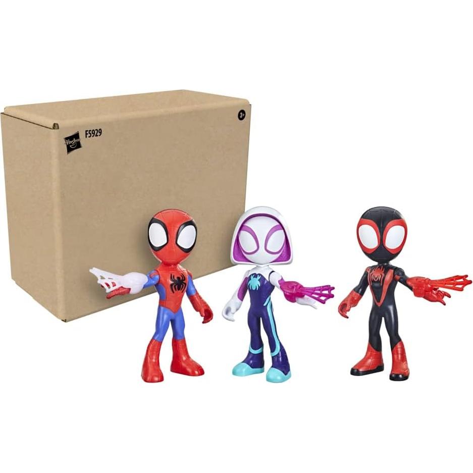 Multipack de Figuras de Acción Spidey Hasbro 3 Piezas 22 cm