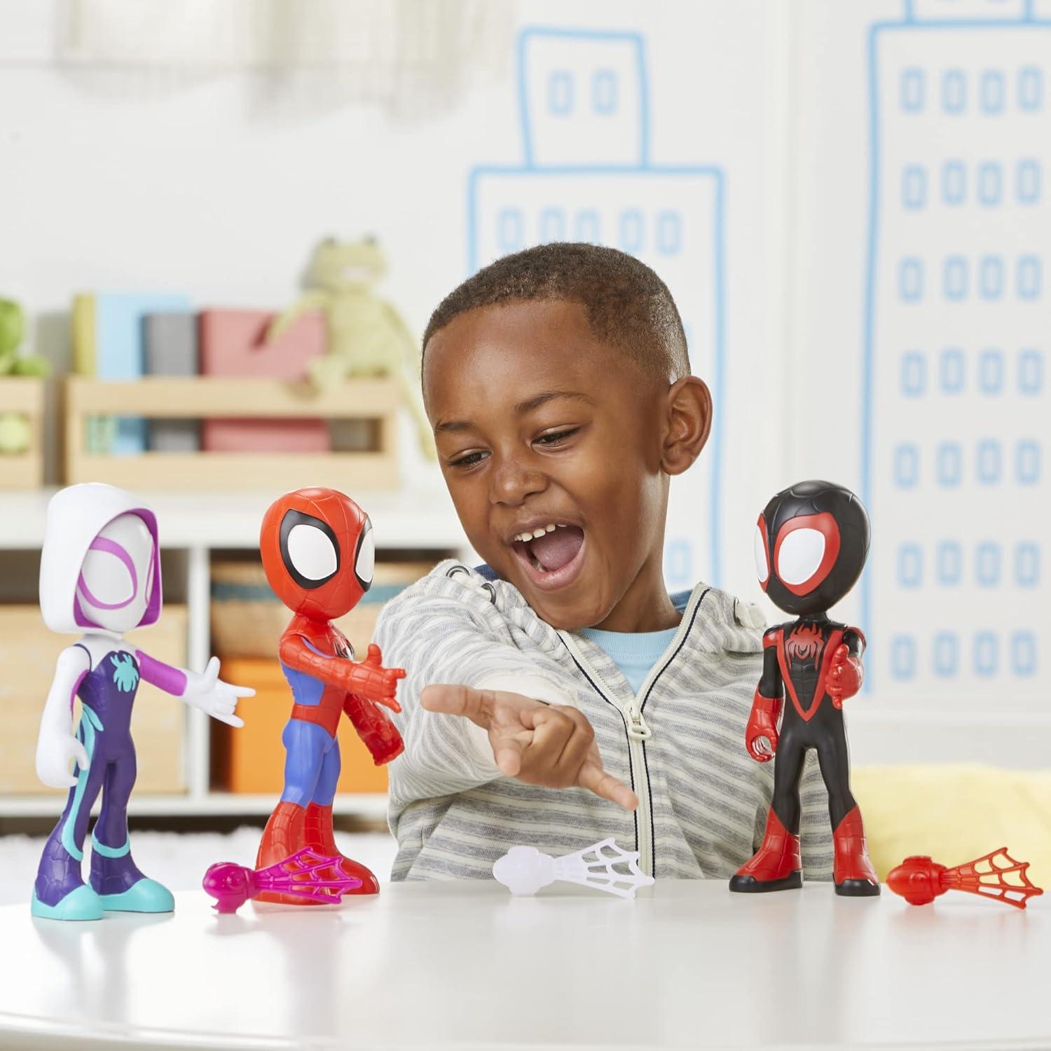 Multipack de Figuras de Acción Spidey Hasbro 3 Piezas 22 cm