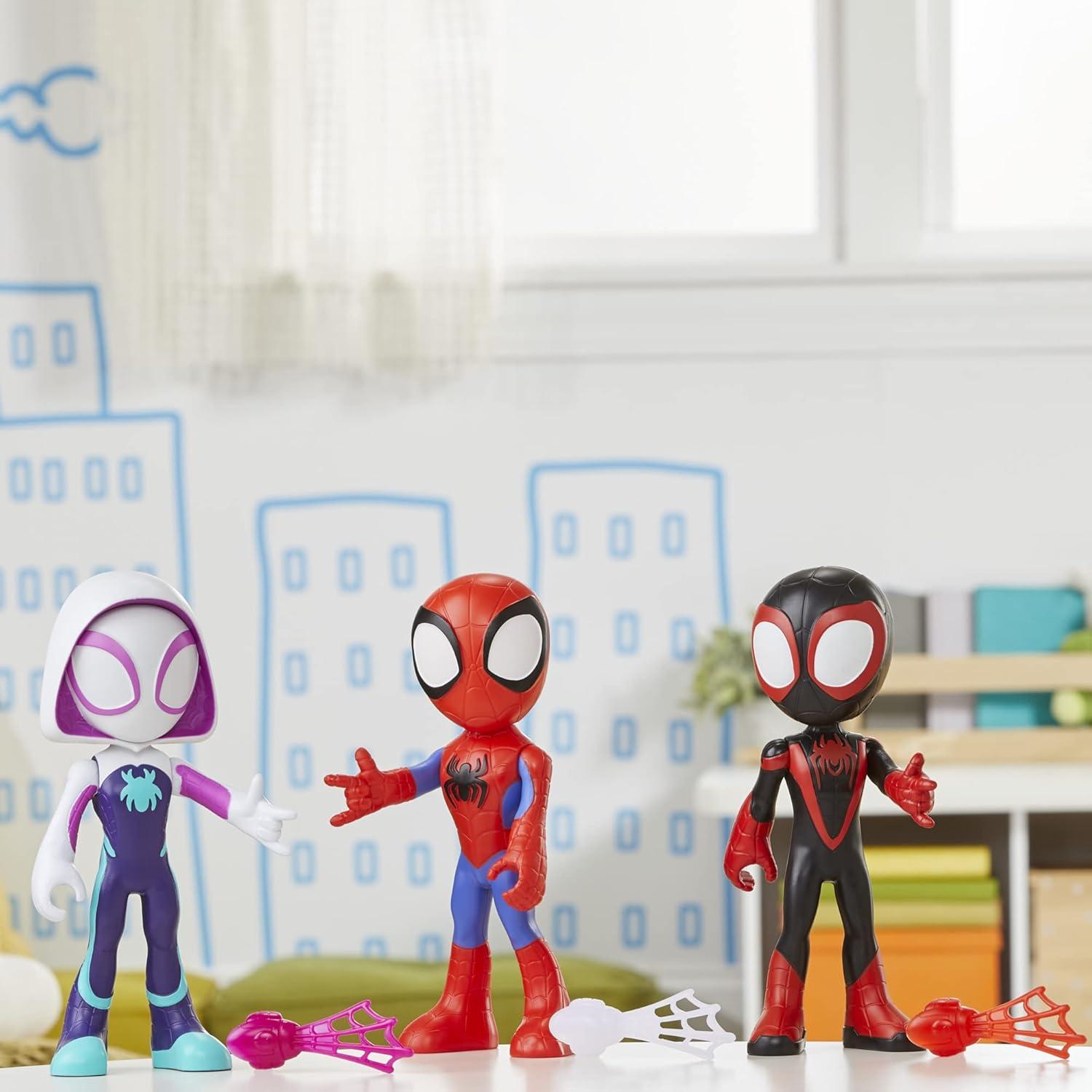 Multipack de Figuras de Acción Spidey Hasbro 3 Piezas 22 cm