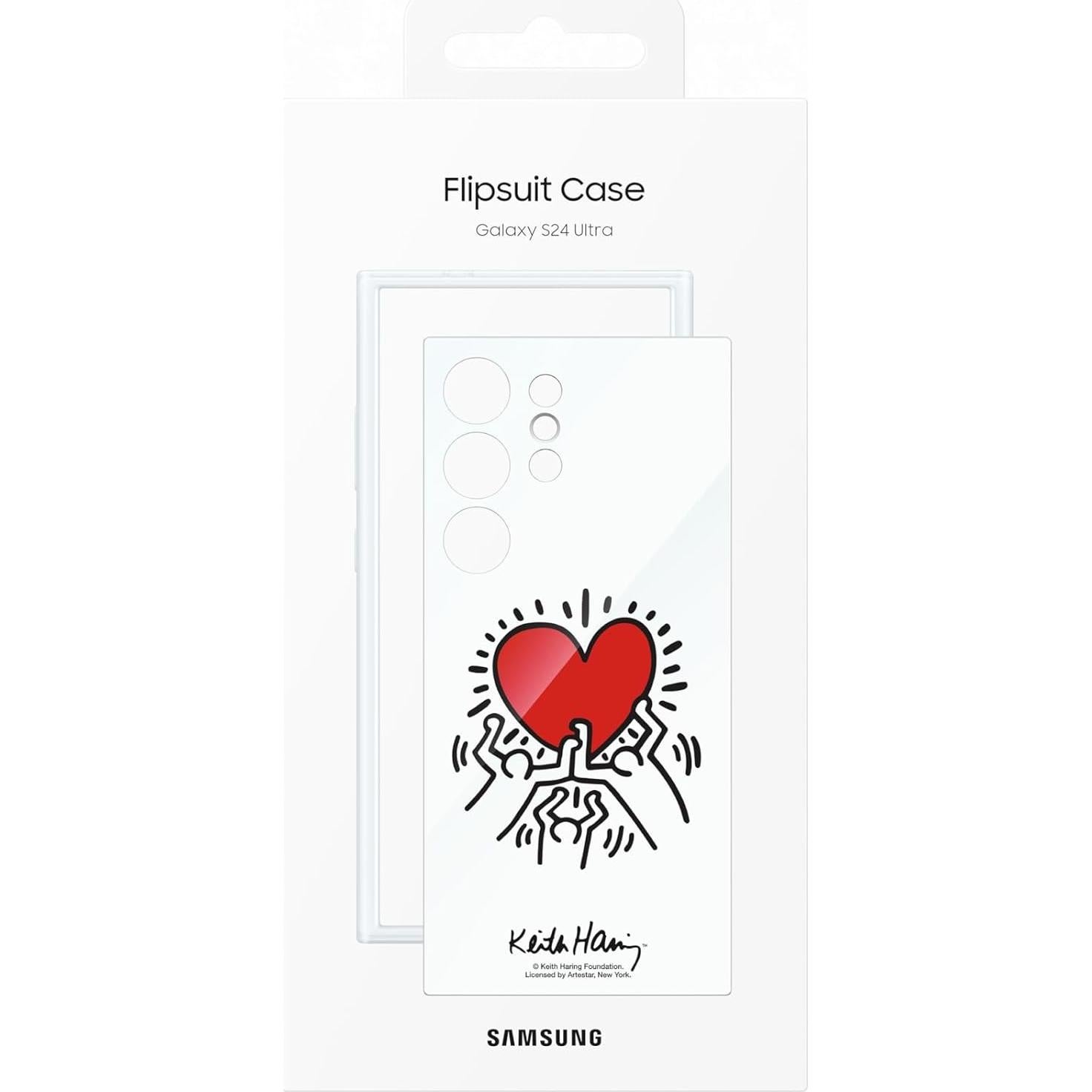 Funda Flipsuit Oficial Samsung Galaxy S24 Ultra Blanca