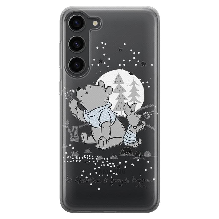 Funda para Samsung S23 ERT GROUP Disney Winnie Pooh Transparente