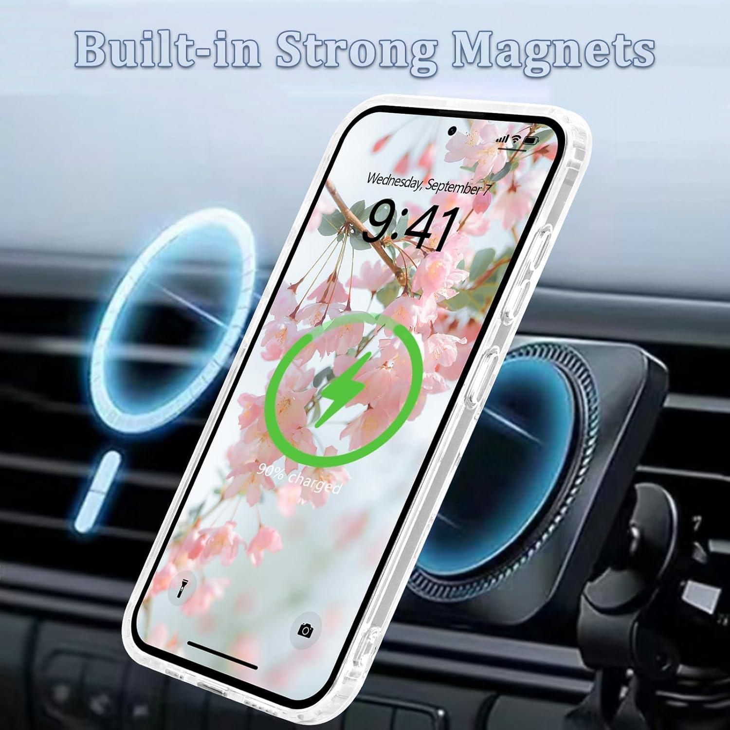 Funda Magnética Rosa para Samsung Galaxy A16/A16 5G Floral