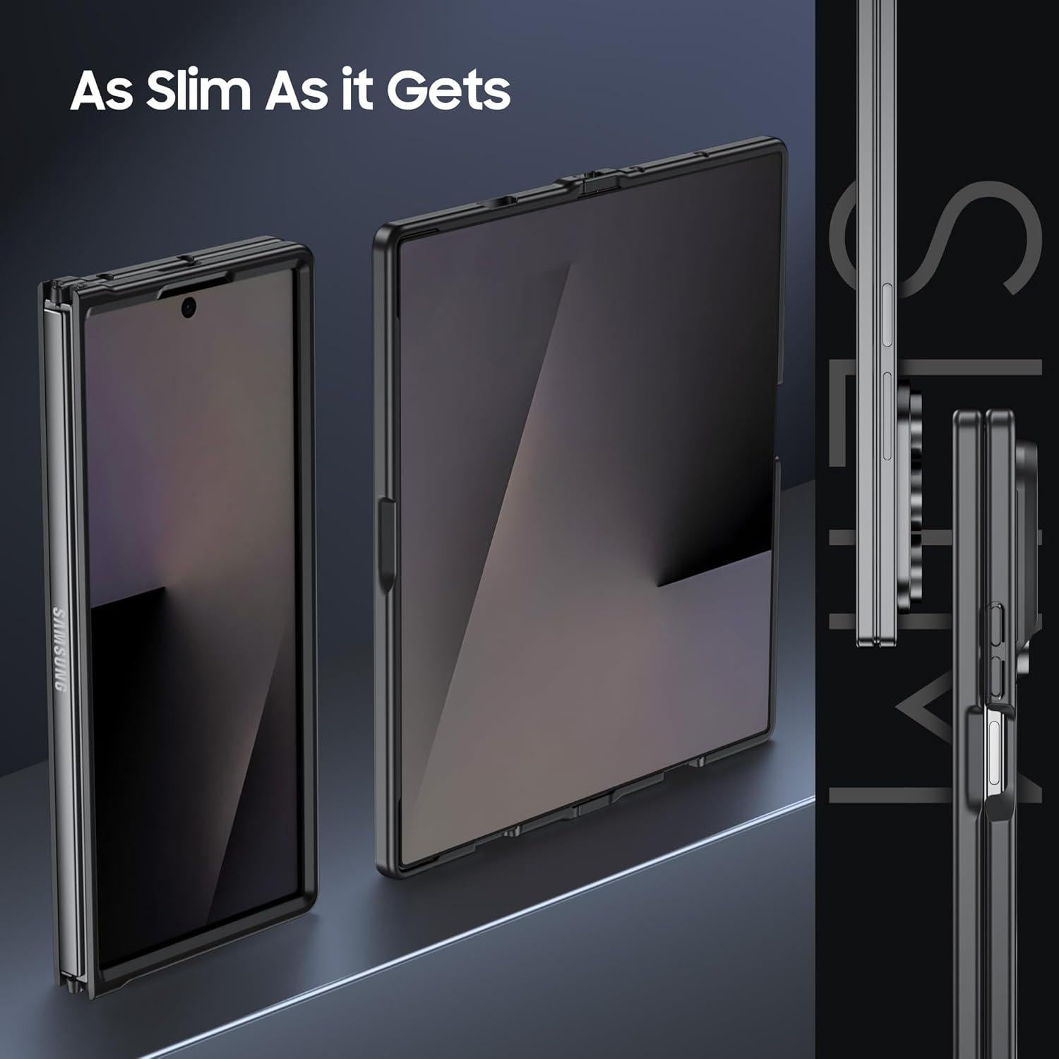 Funda Magnética MAKAVO para Samsung Galaxy Z Fold 7 Negra