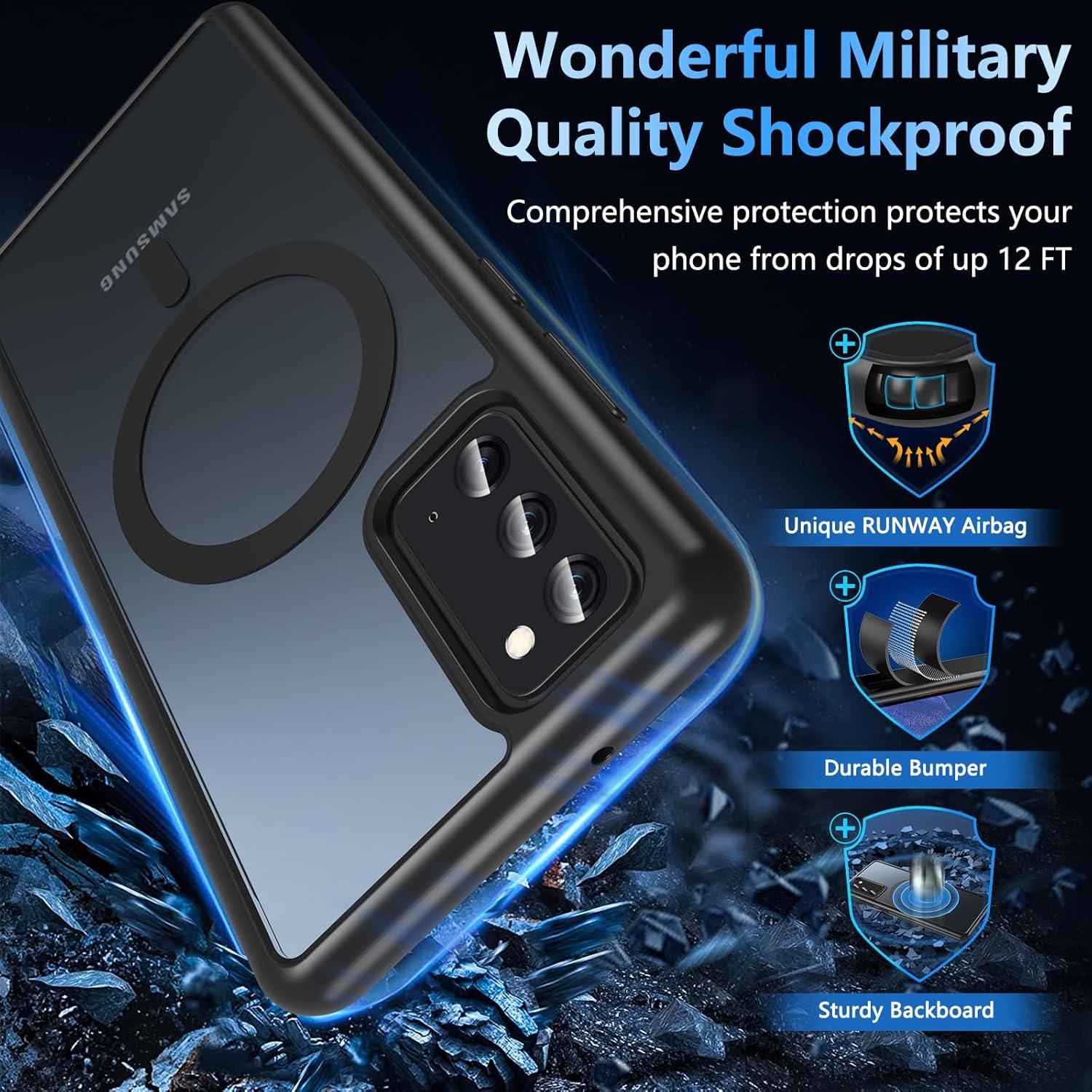 Funda OWKEY para Samsung Galaxy Note 20 - Magnética y Antihuellas