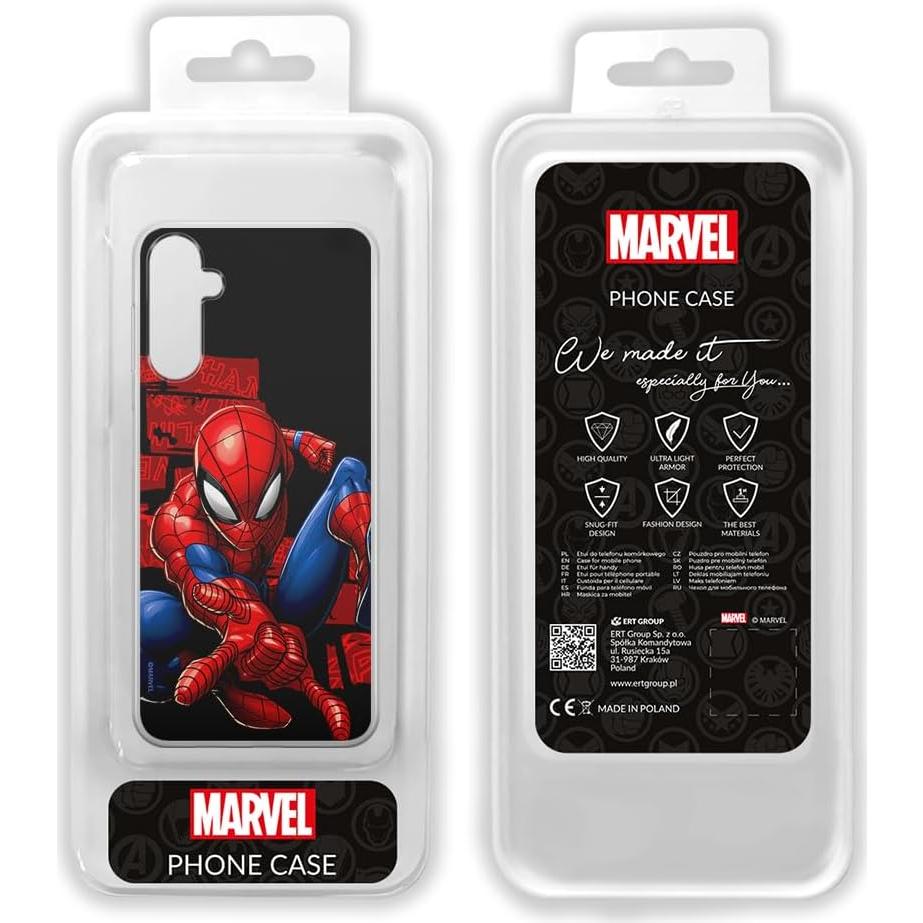 Funda TPU ERT GROUP para Samsung A14 4G/5G Spider Man Original