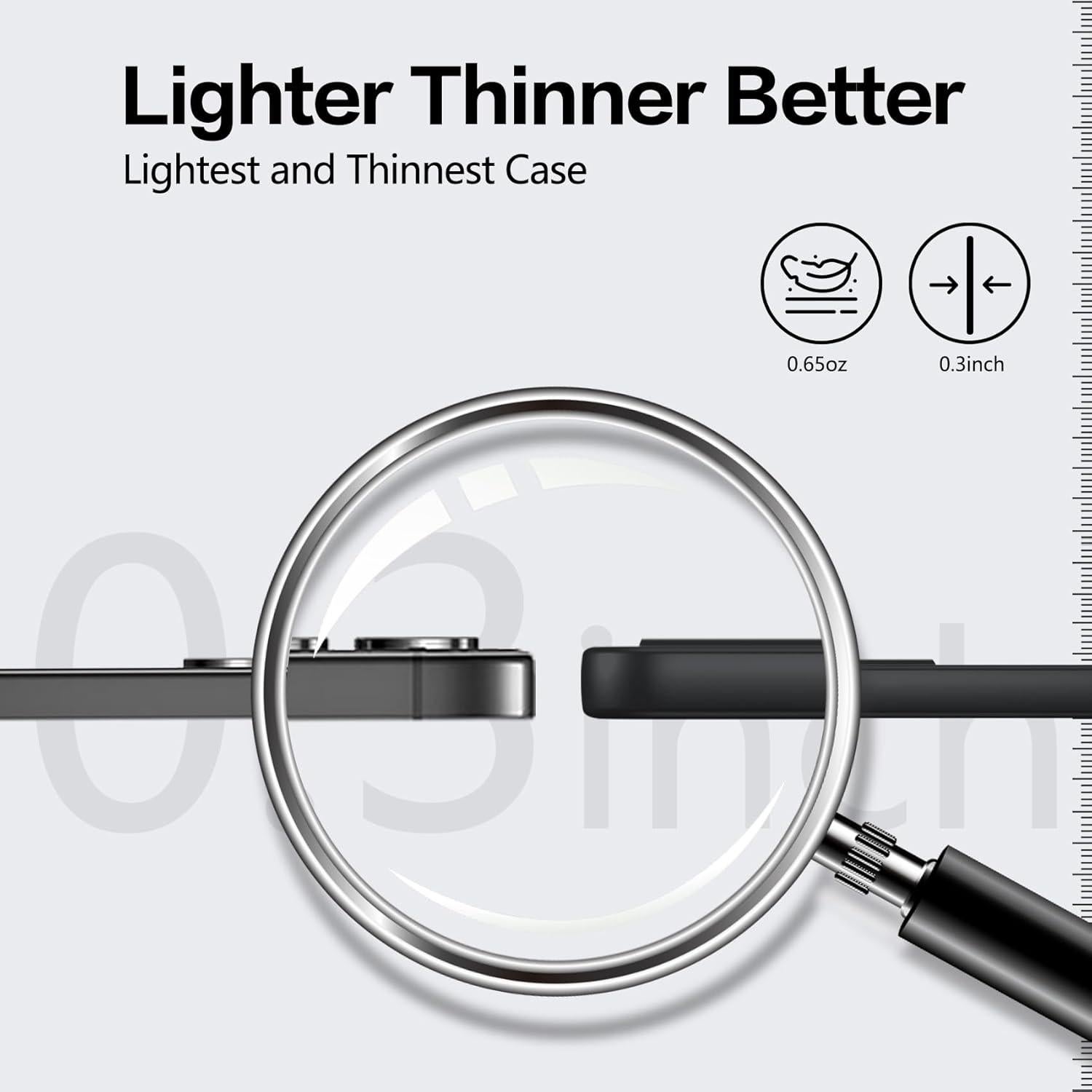 Funda Ultra Delgada JUS para Samsung Galaxy S25 Ultra Negra