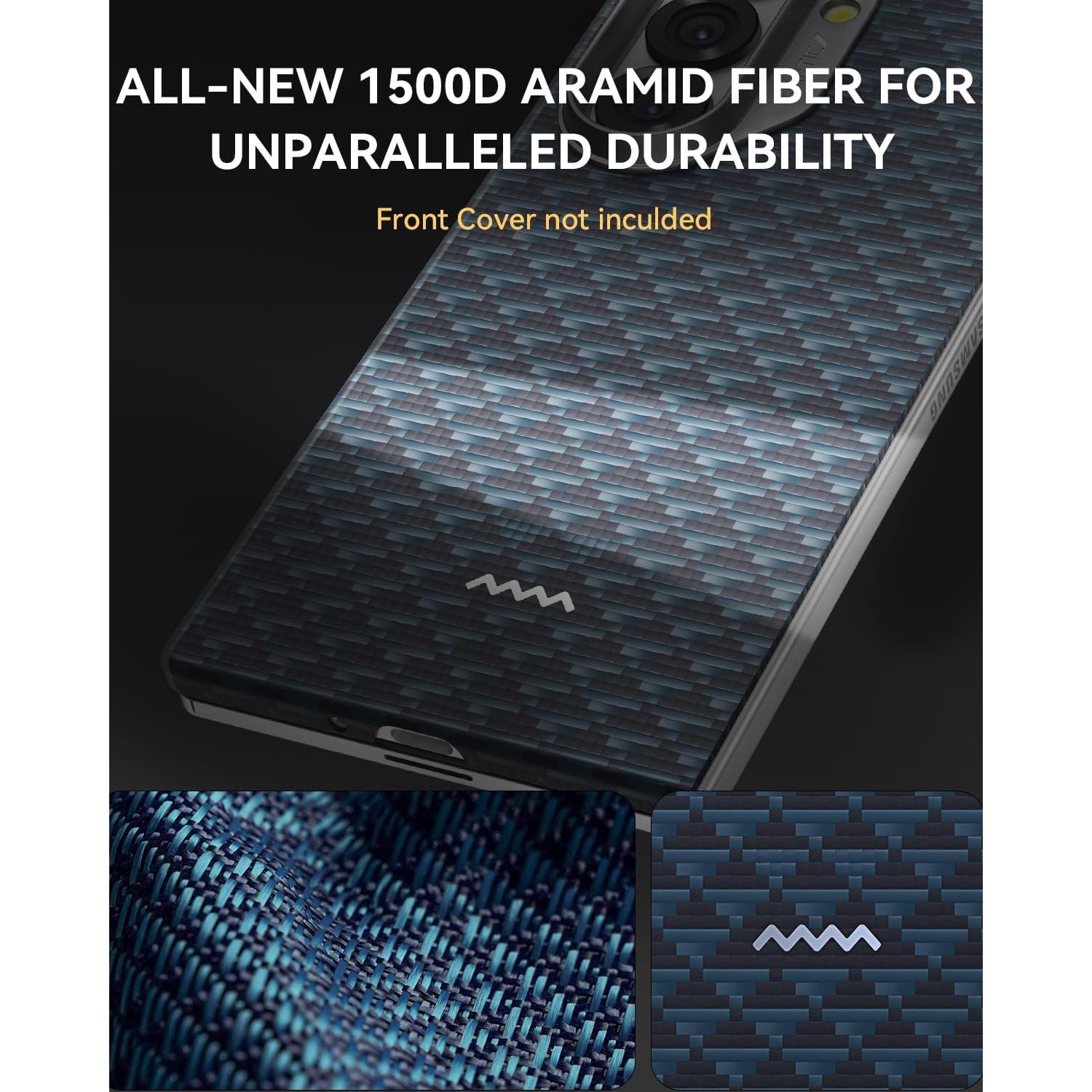 Funda RAPTIC para Samsung Galaxy Z Fold 7, ligera y antideslizante