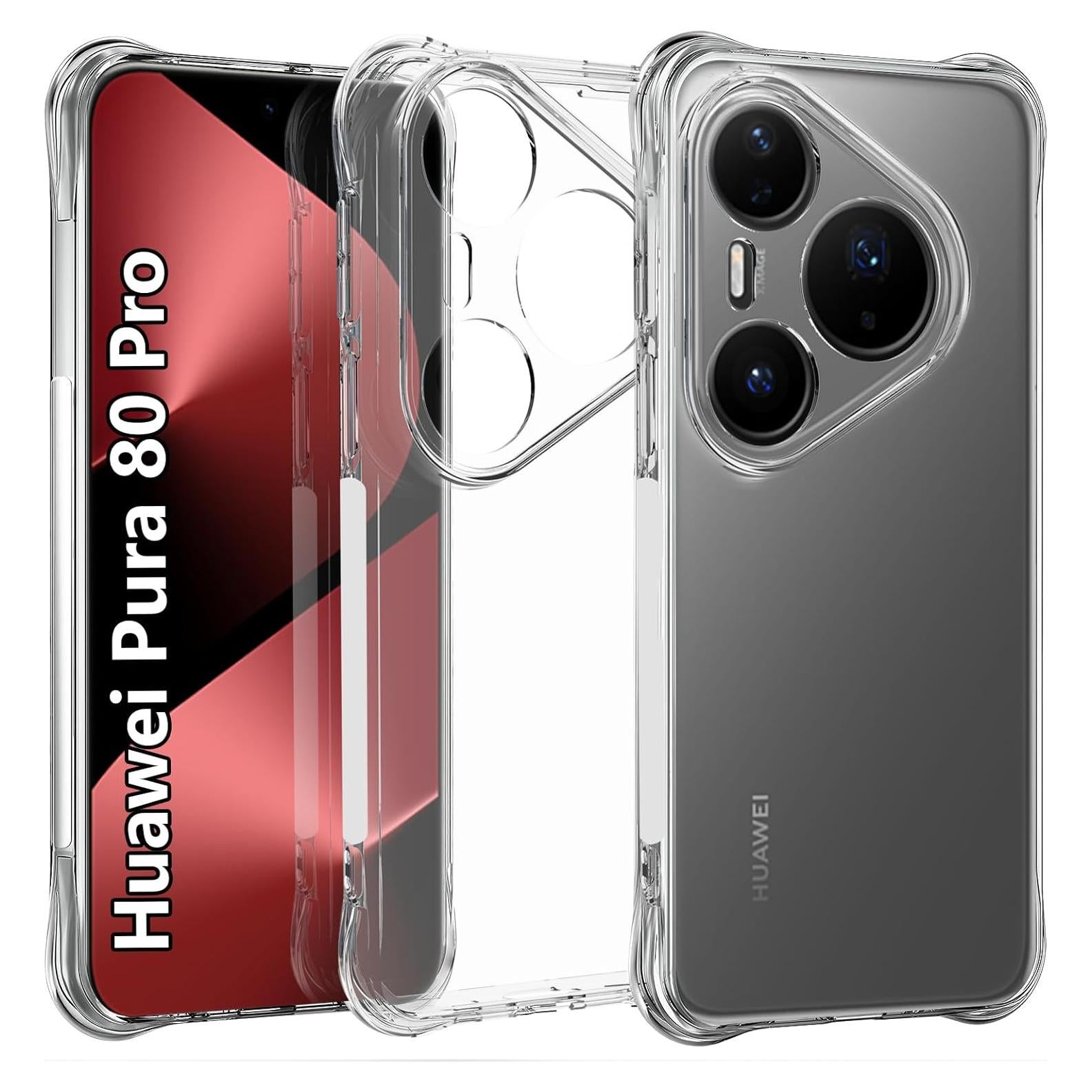 Funda TPU Transparente USTIYA para Huawei Pura 80 Pro