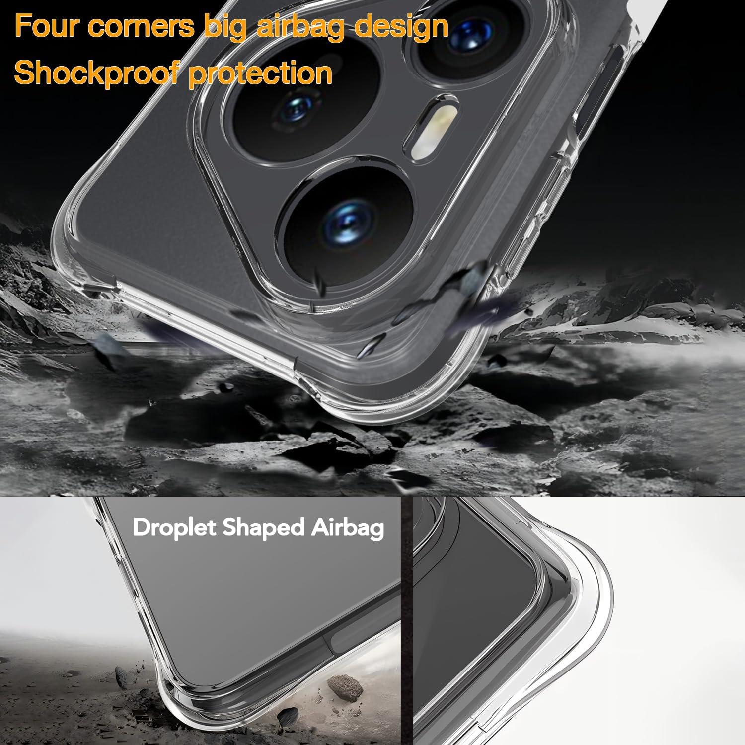 Funda TPU Transparente USTIYA para Huawei Pura 80 Pro