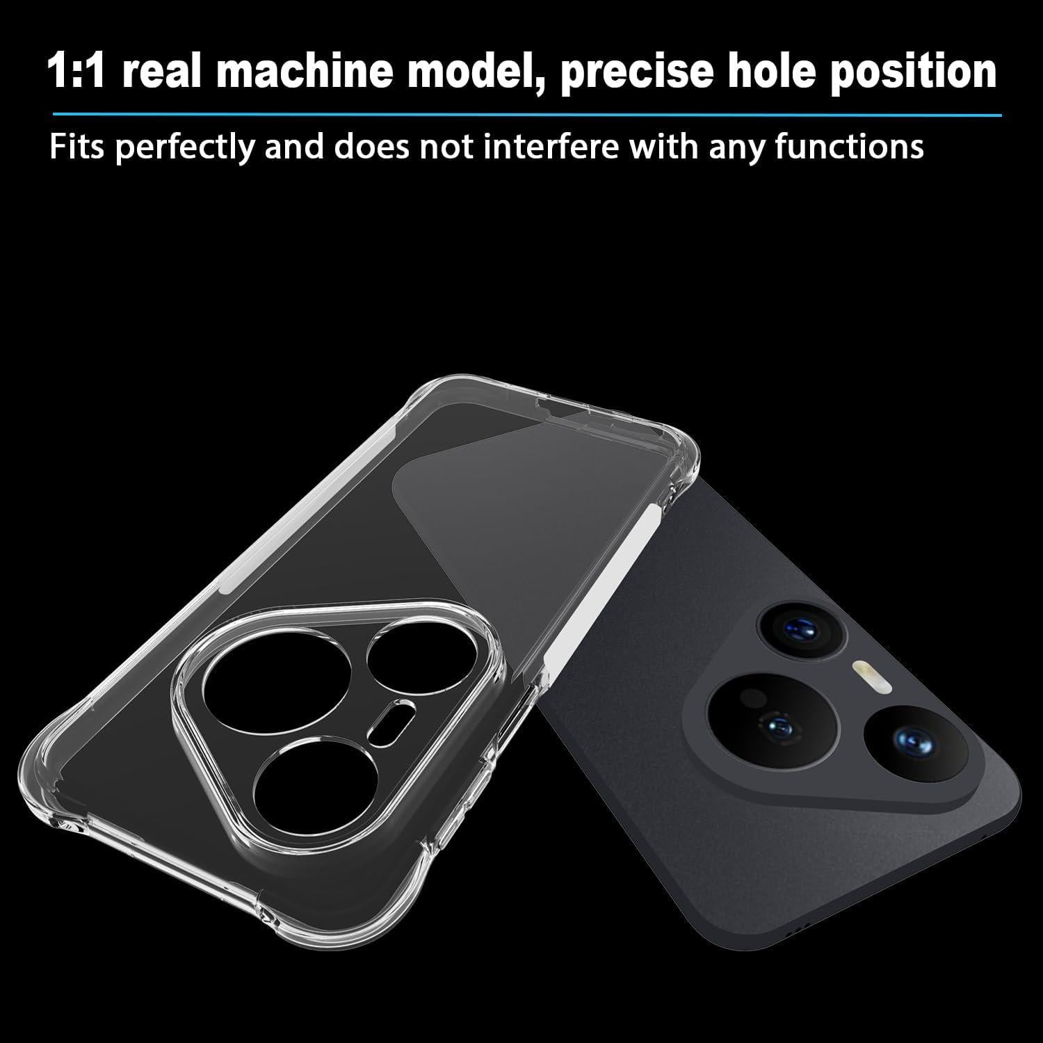 Funda TPU Transparente USTIYA para Huawei Pura 80 Pro