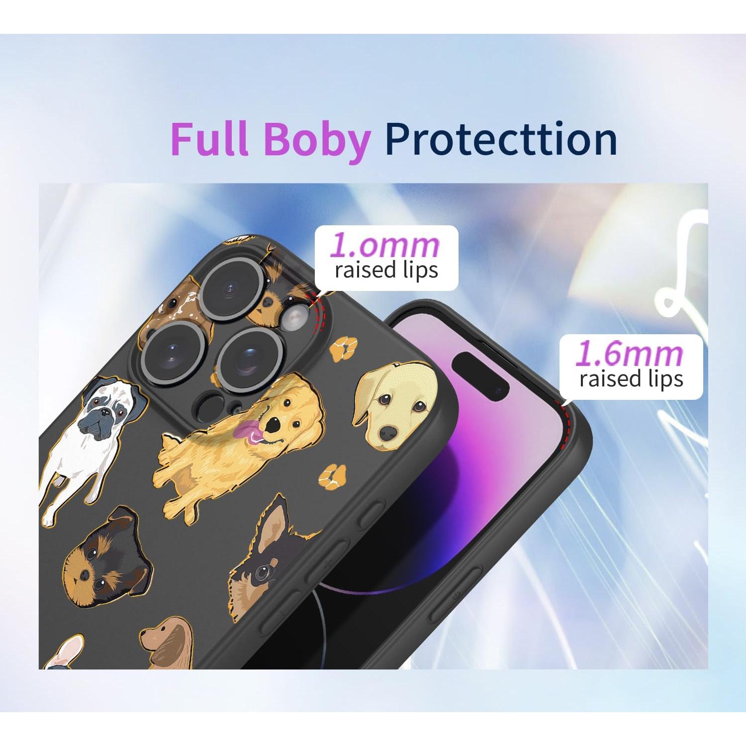 Funda TPU Huawei P30 Lite / Nova 4e - Patrón Perro Negro