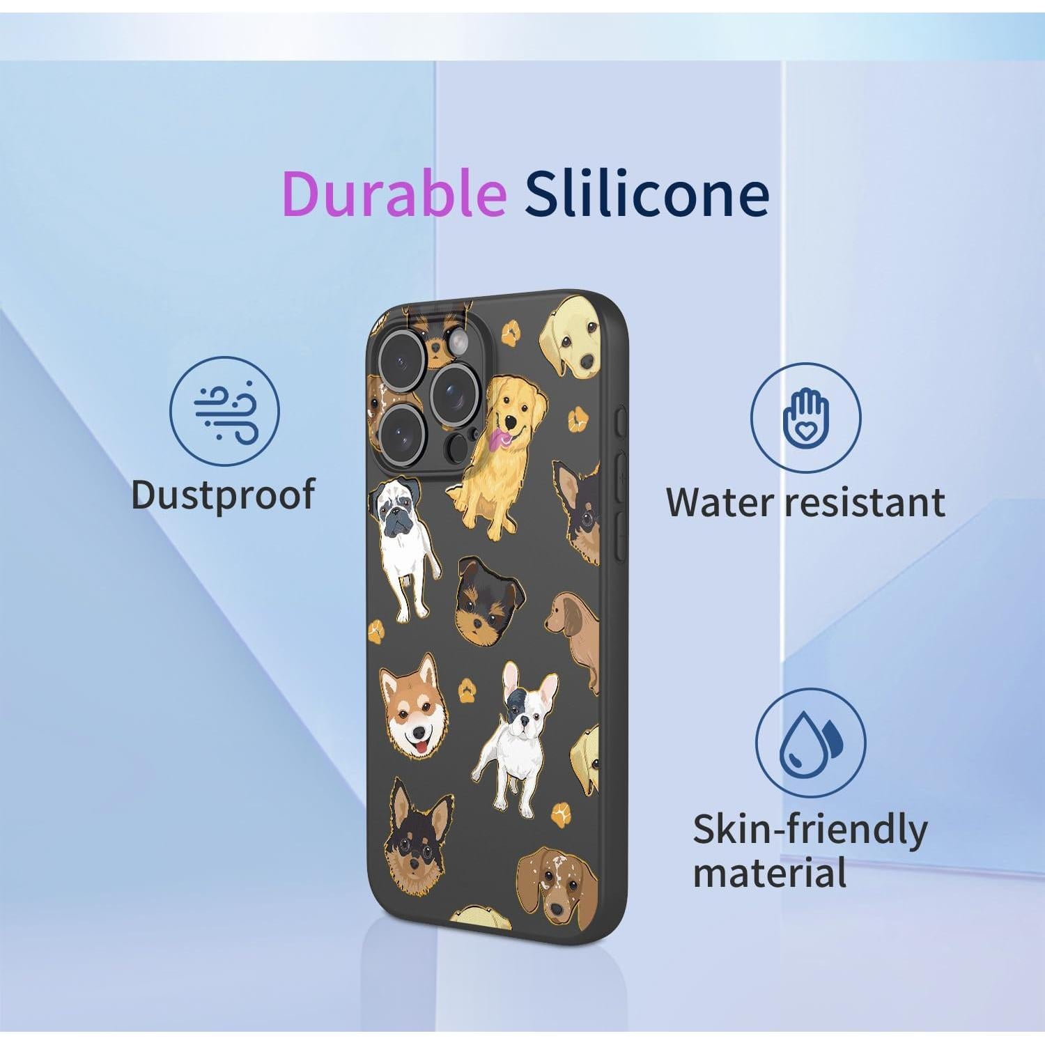 Funda TPU Huawei P30 Lite / Nova 4e - Patrón Perro Negro