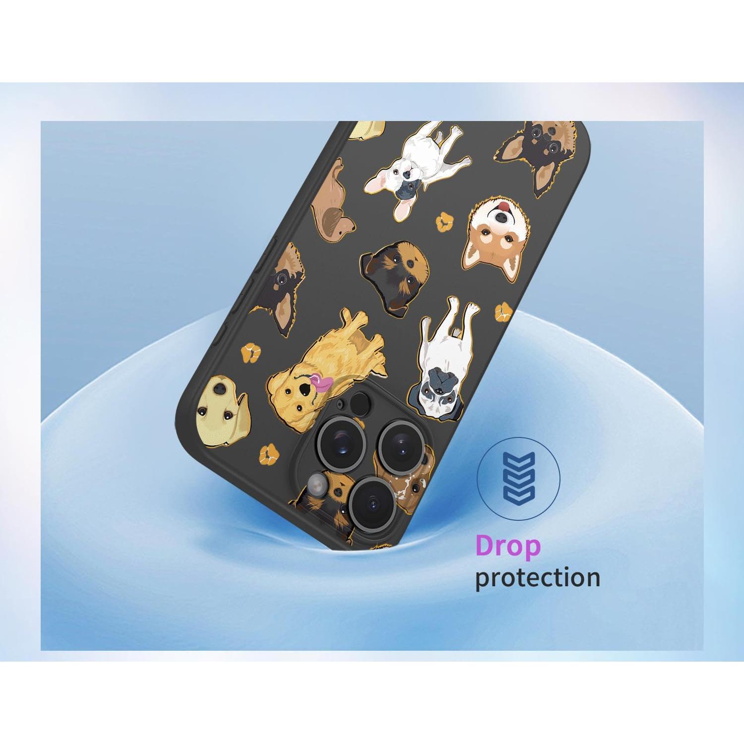 Funda TPU Huawei P30 Lite / Nova 4e - Patrón Perro Negro