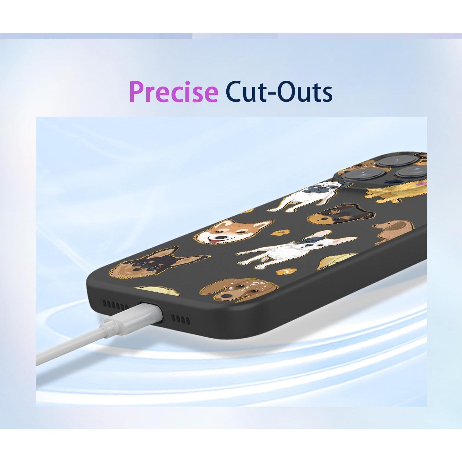 Funda TPU Huawei P30 Lite / Nova 4e - Patrón Perro Negro