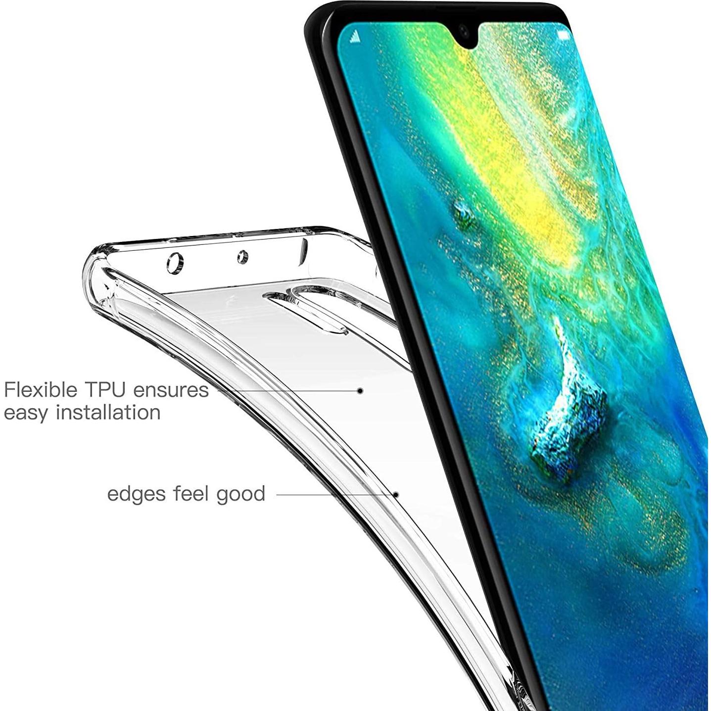 Funda TPU Transparente Huawei P30 Pro con Esquinas Reforzadas