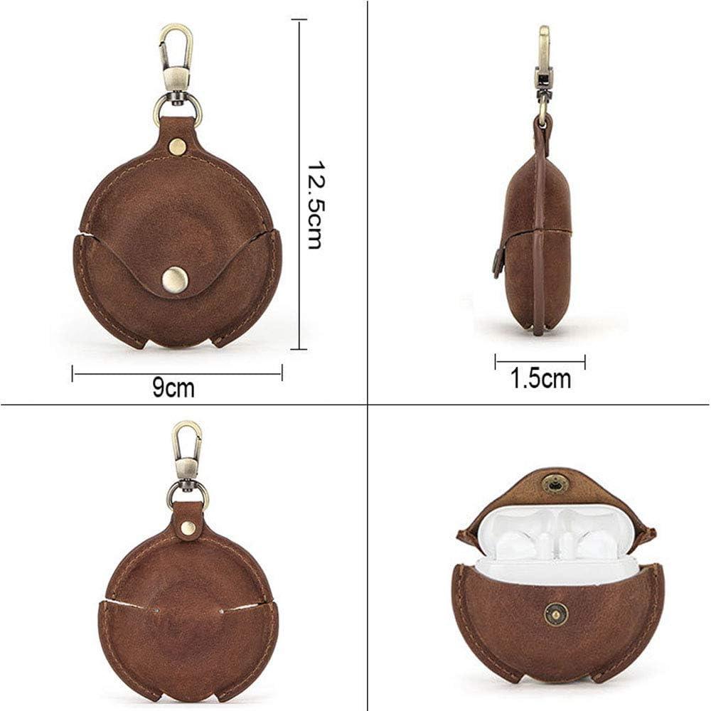 Funda de Cuero para Huawei Freebuds 3 - Marrón, Resistente