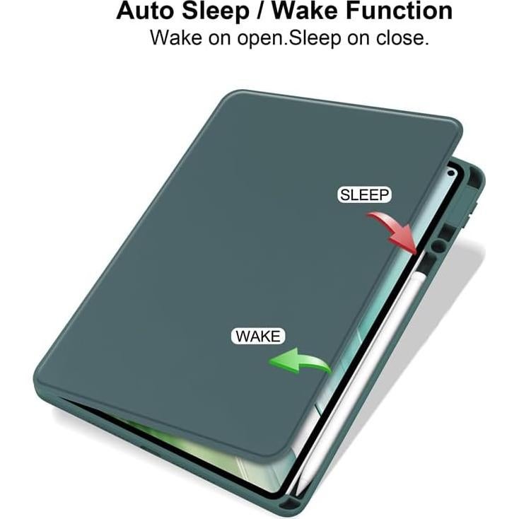 Funda Rotativa Huawei MatePad Pro 13.2" 2023 Verde Oscuro