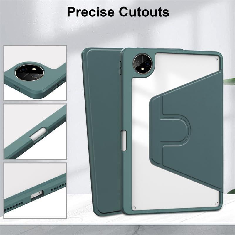 Funda Rotativa Huawei MatePad Pro 13.2" 2023 Verde Oscuro