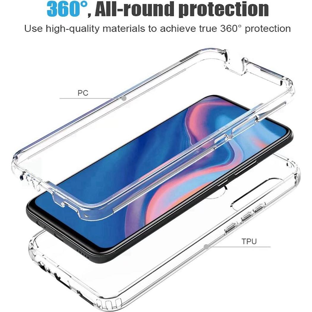 Funda Transparente Huawei Y9 Prime 2019 con Protector Vidrio