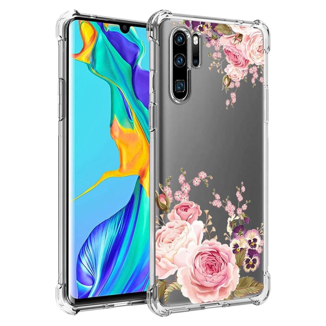 Funda Bumper TPU Huawei P30 Pro Rosa Flexible y Clara