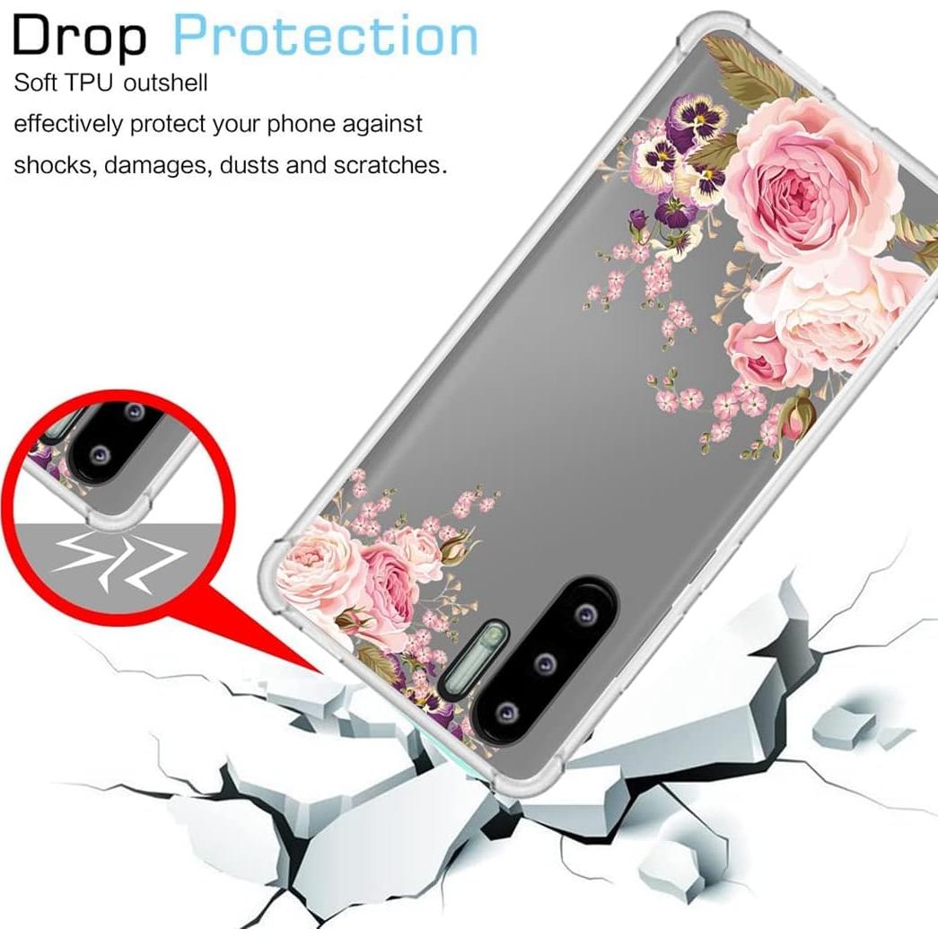 Funda Bumper TPU Huawei P30 Pro Rosa Flexible y Clara
