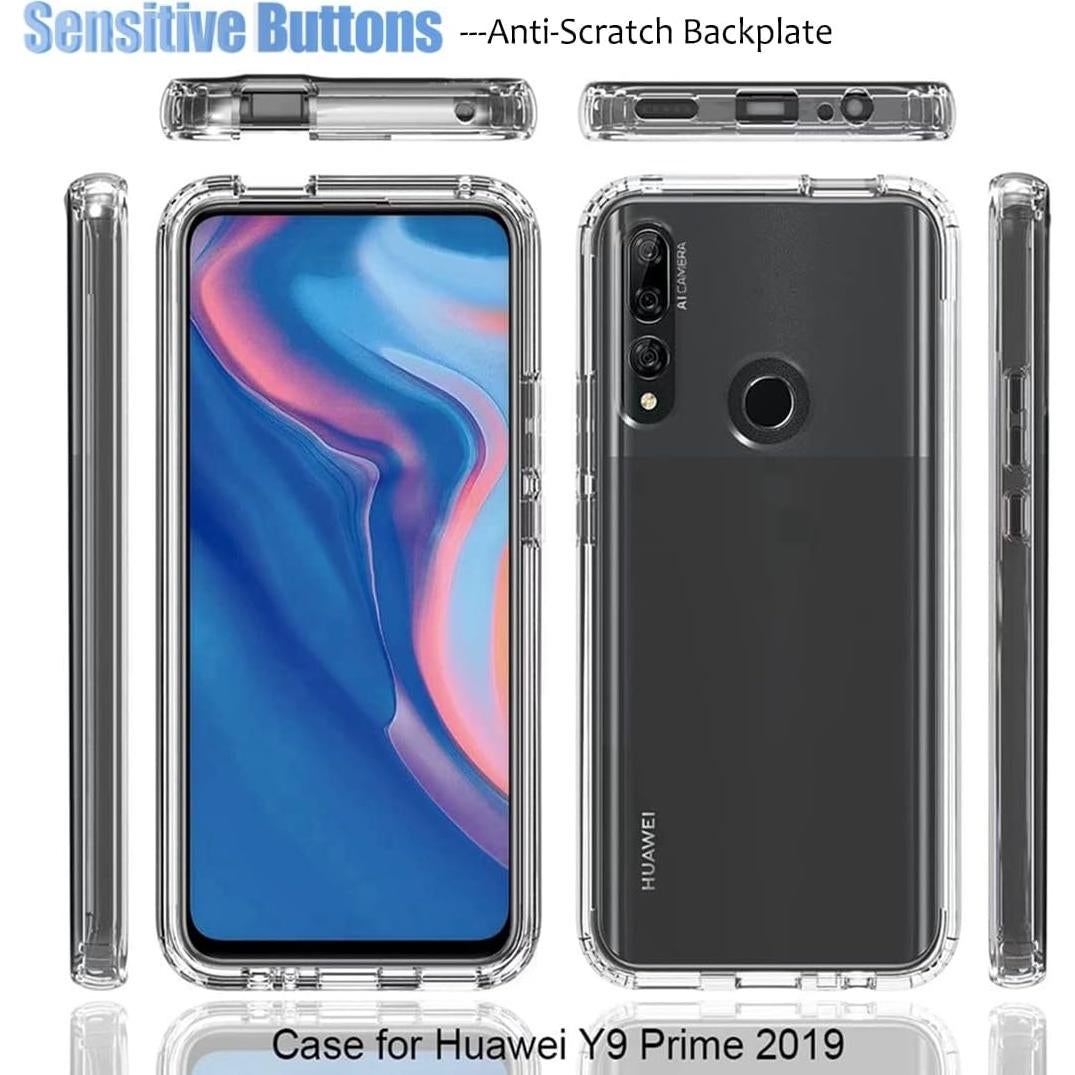 Funda Huawei Y9 Prime 2019 con Protector de Pantalla Templado