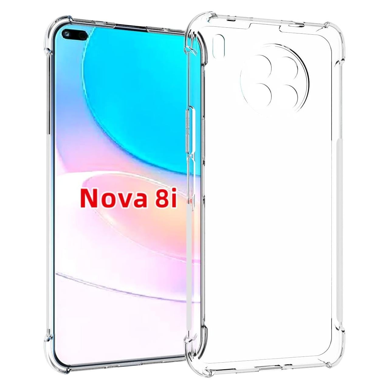 Funda Bumper Transparente TPU para Huawei Nova 8i - Protección Total