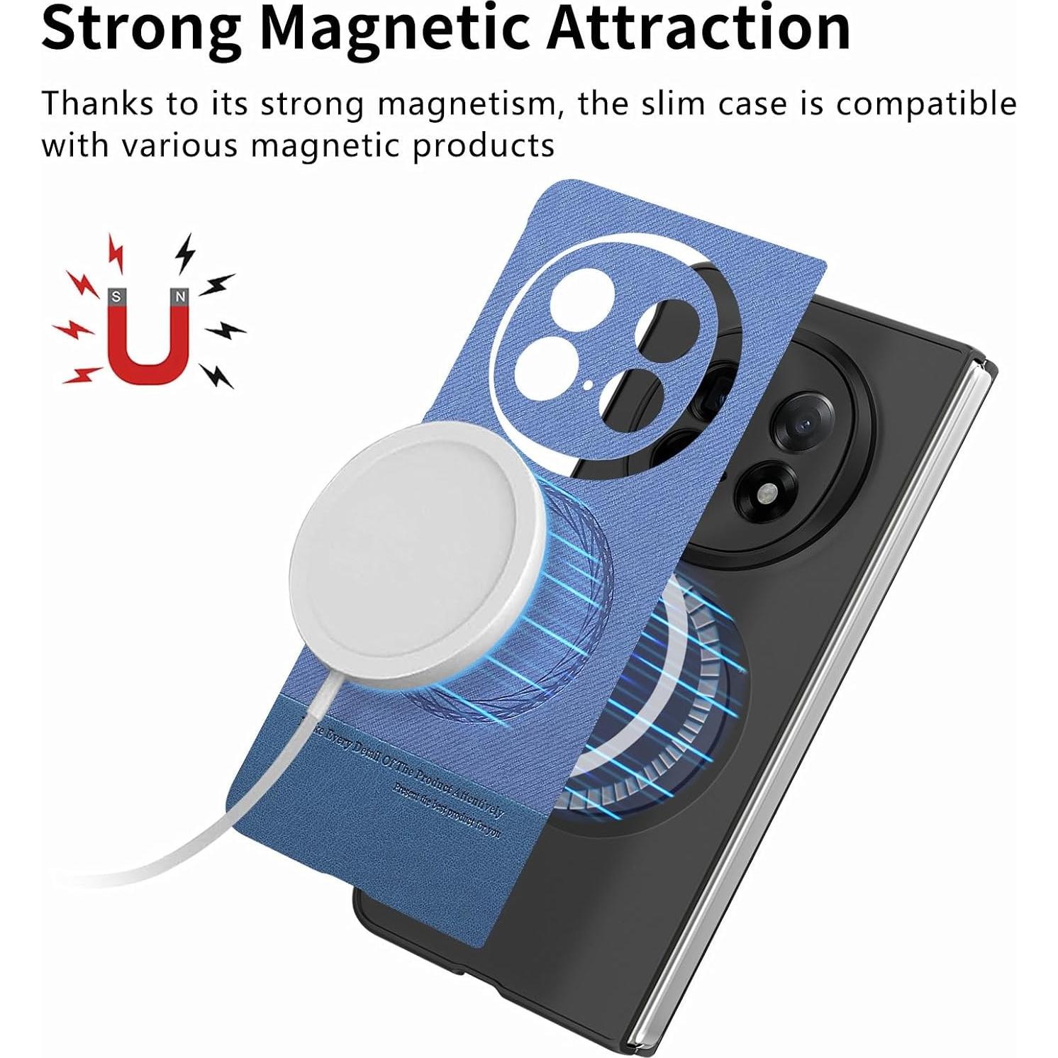 Funda Protectora OPPO Find N5 2025 Ultra-Fina Azul