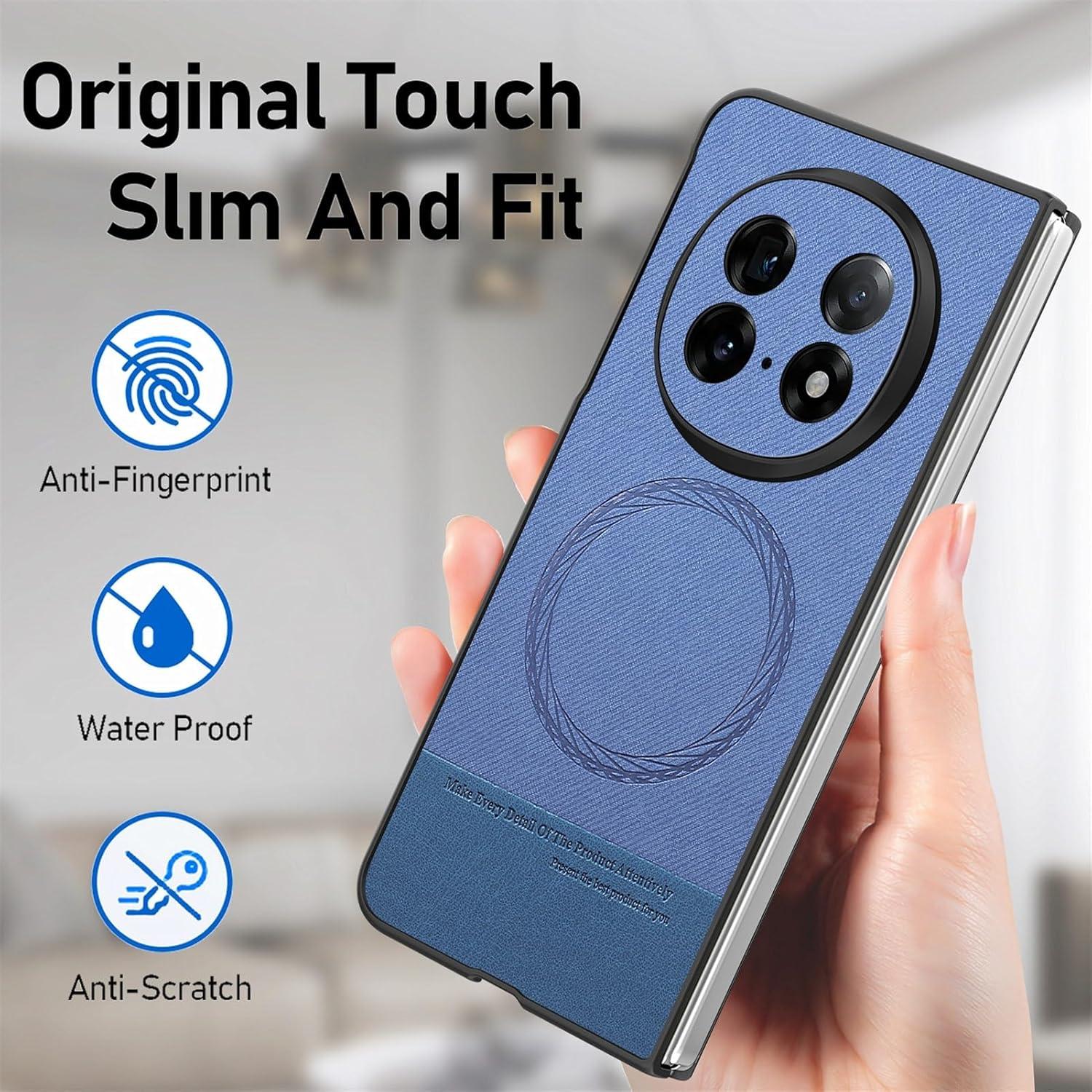 Funda Protectora OPPO Find N5 2025 Ultra-Fina Azul