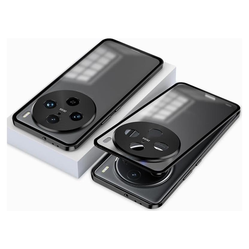 Funda delgada para Vivo X200 Ultra Hlgcokro negra a prueba de golpes