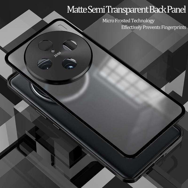 Funda delgada para Vivo X200 Ultra Hlgcokro negra a prueba de golpes