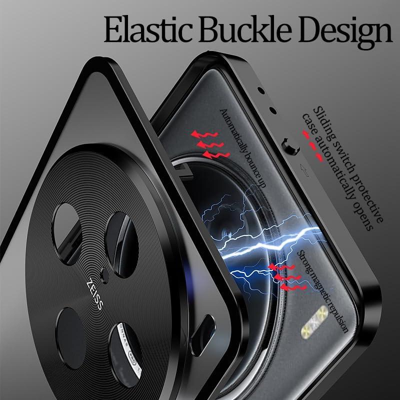 Funda delgada para Vivo X200 Ultra Hlgcokro negra a prueba de golpes