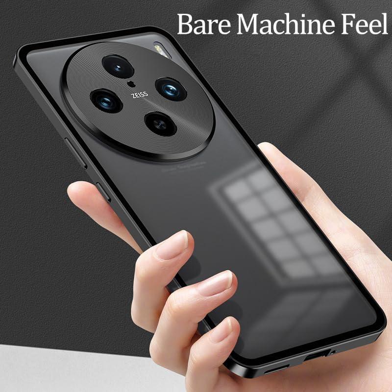 Funda delgada para Vivo X200 Ultra Hlgcokro negra a prueba de golpes