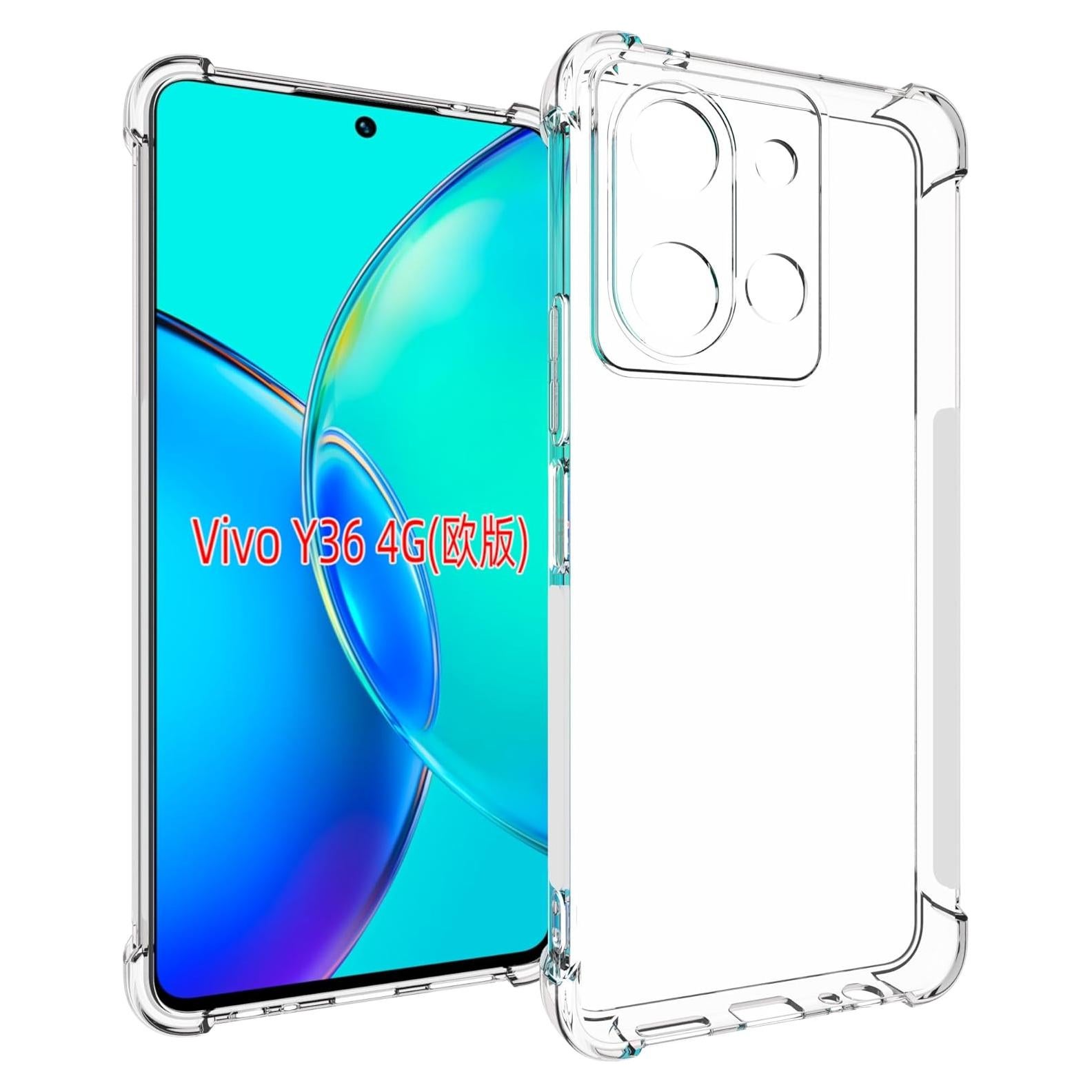 Funda TPU Transparente USTIYA para Vivo Y36 4G - Resistente a Rayones