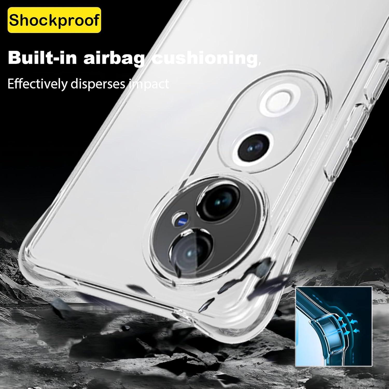 Funda TPU Transparente USTIYA para Vivo V40 5G - Protección Militar