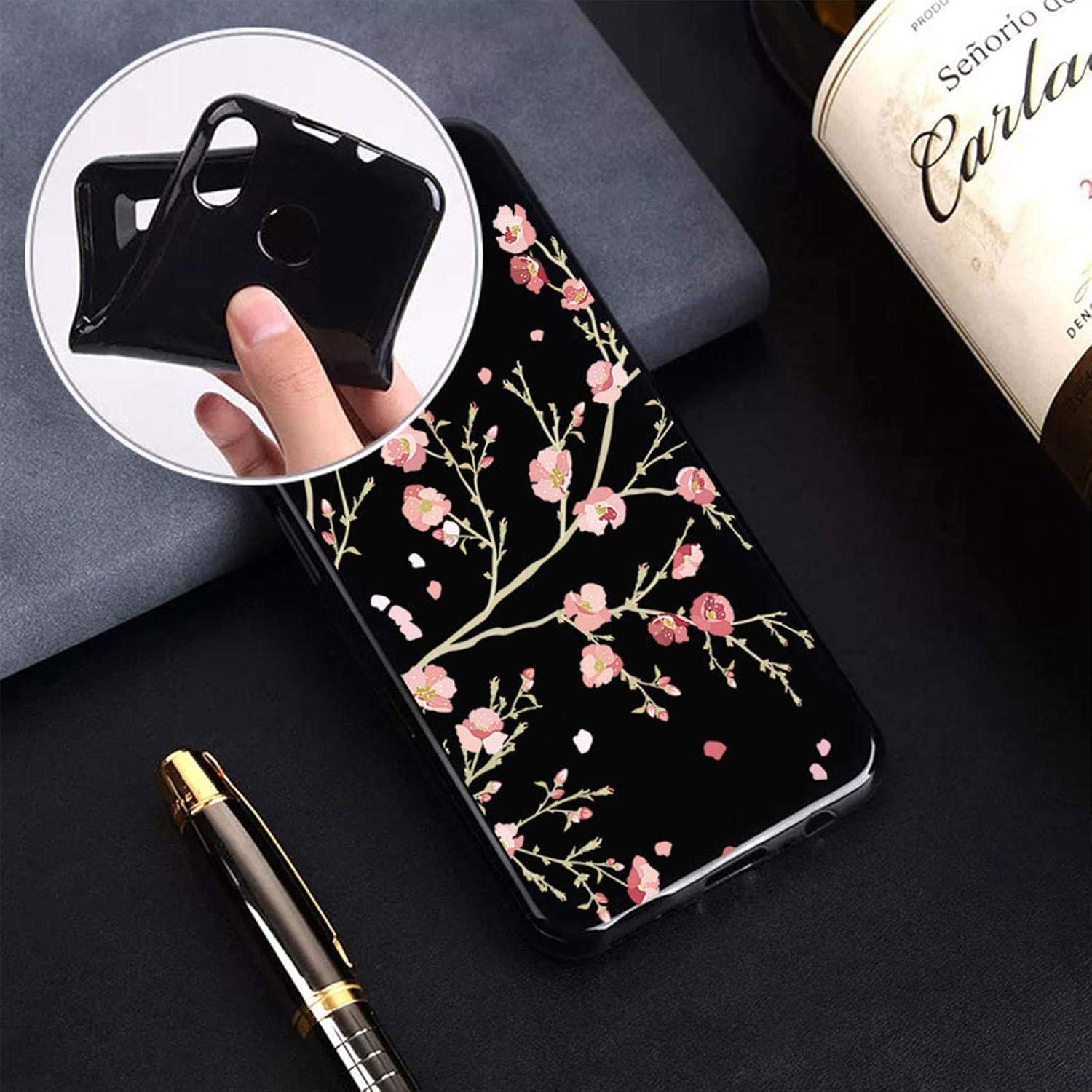 Funda de Silicona Negra HHUAN para Vivo Y53s 4G - Anticaída