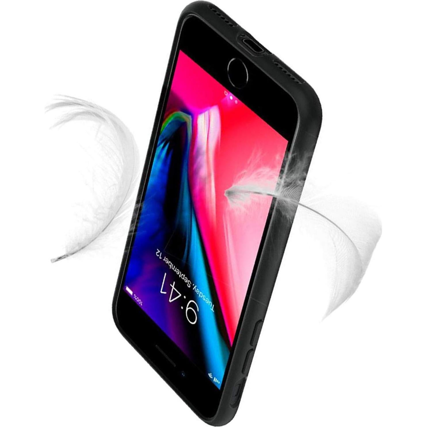 Funda de Silicona Negra HHUAN para Vivo Y53s 4G - Anticaída