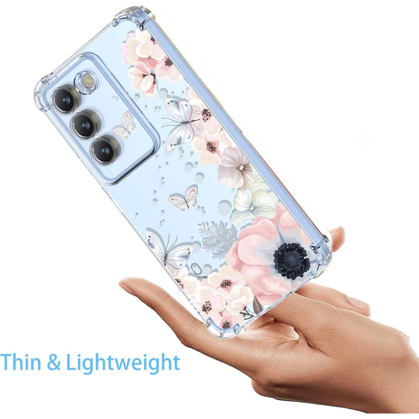 Funda Protectora Floral Vivo Y200e Y100 V40 Se 5G TPU