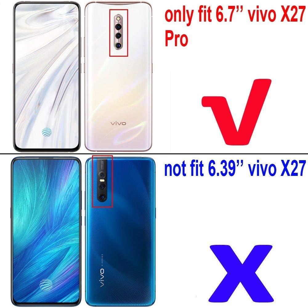 Funda Dura Doble Capa LuluMain para VIVO X27 Pro - Negro