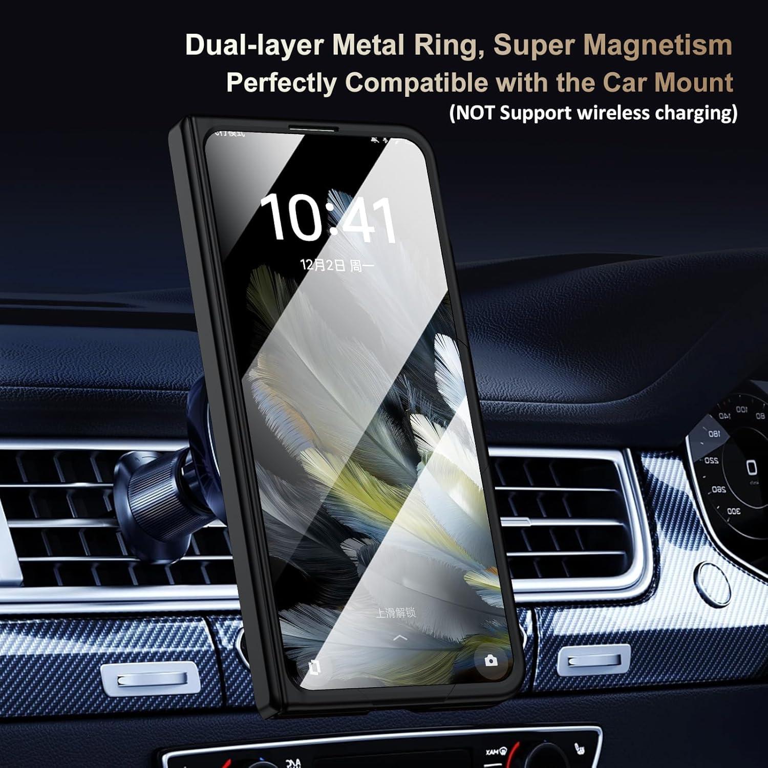 Funda OnePlus Open con Soporte Magnético 360° y Protector