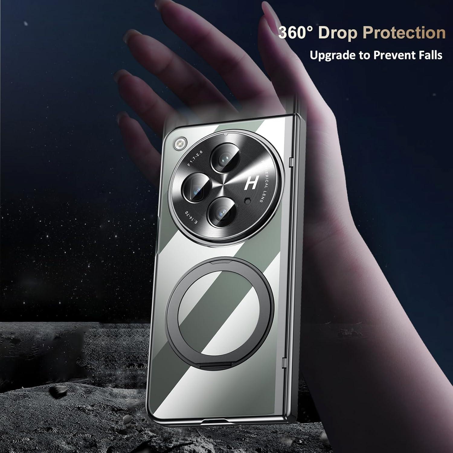 Funda OnePlus Open Libeagle 2023 con Soporte 360° y Protector